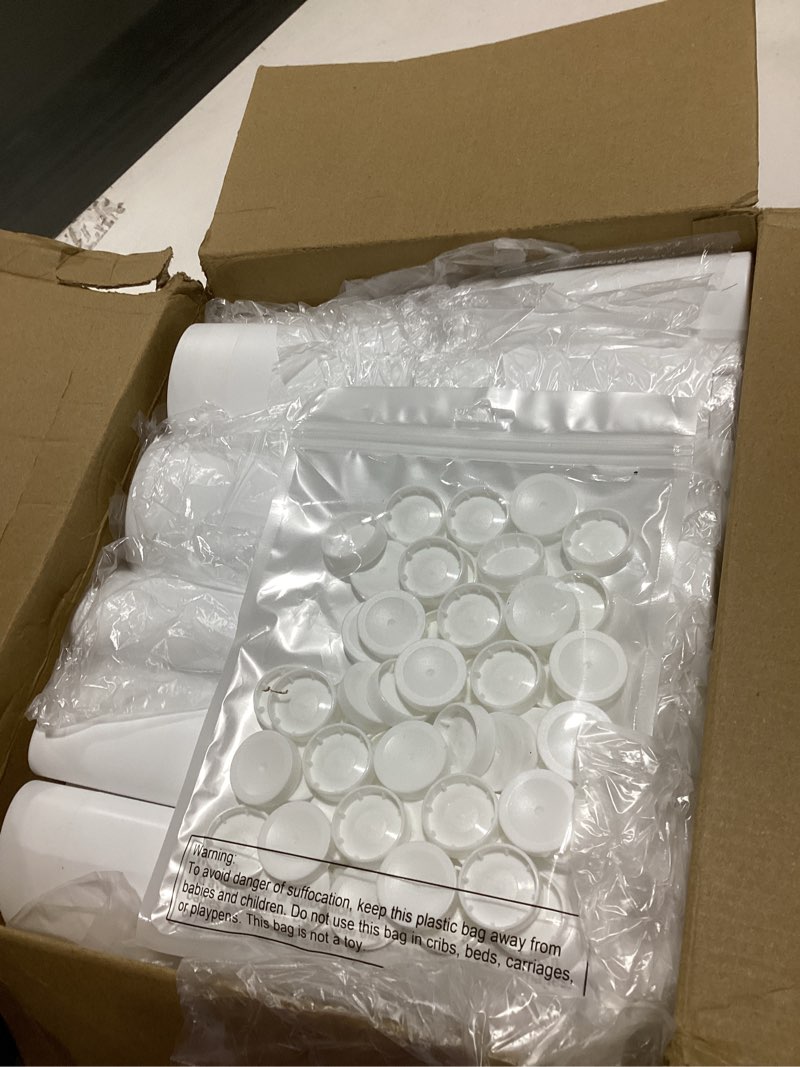 Condition photo showing Good Condition for 50 Pack White Empty Deodorant Containers, 75ml/2.5oz, Bottom Filling, Refillable Deodorant Tubes Lipstick Balm Tubes Twisted, Plastic Oval for Homemade DIY Aromatherapy, Balm, Lotion 75ml/2.5oz White