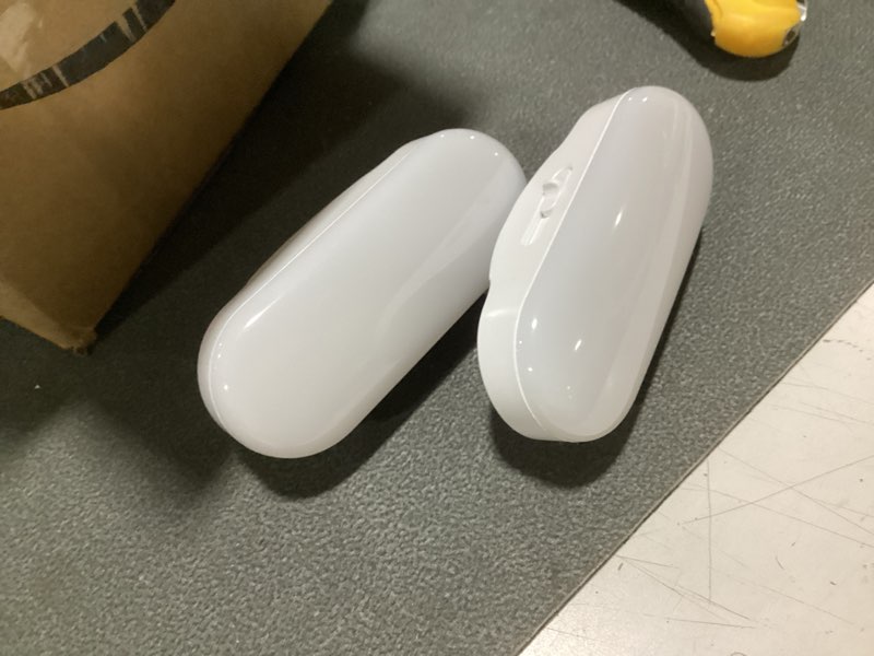 Condition photo showing Good Condition for doresshop night lights plug into wall, [2 pack] 1w 3000k led night light with dusk to dawn sensor, dimmable night light from 0lm to 100lm for bathroom hallway bedroom kids room stairway warm white 2 packs