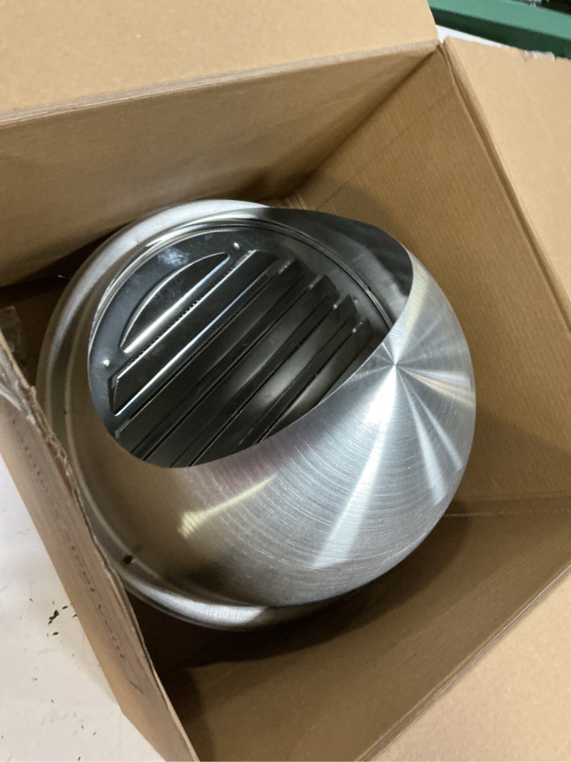 Condition photo showing Good Condition for fresh speed 7-inch round stainless steel dryer vent exhaust vent covers for home-diameter 180mm 7-inch 180mm