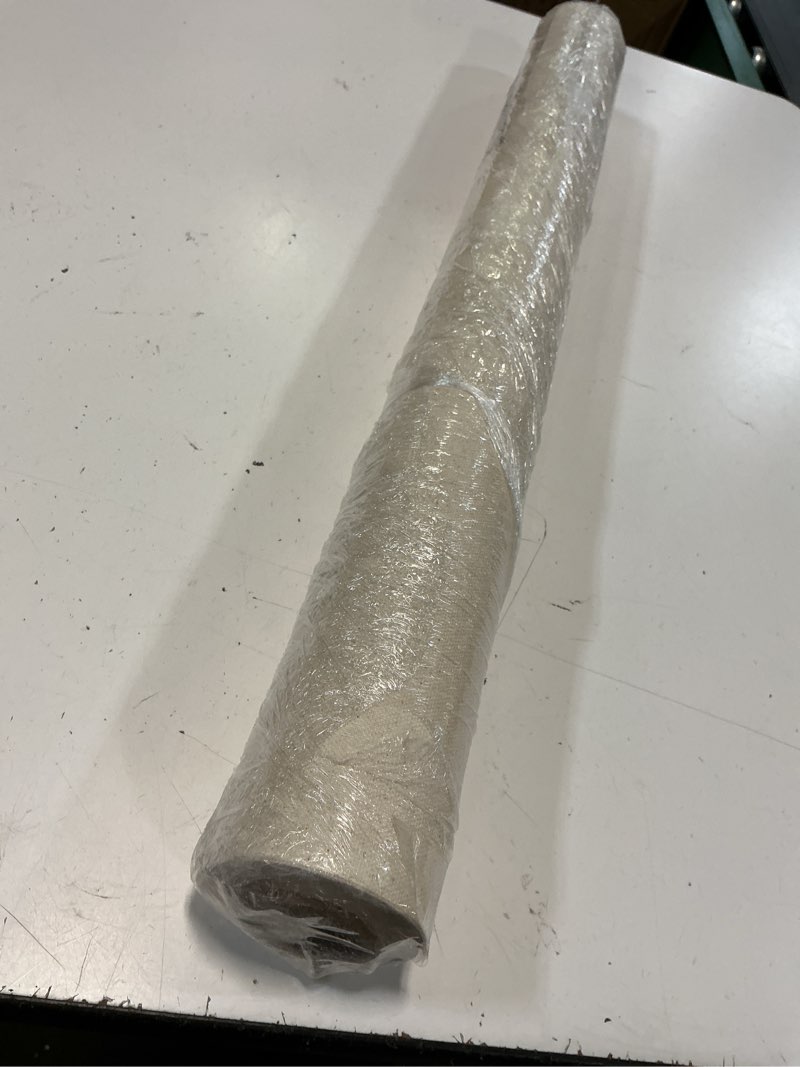 Condition photo showing Good Condition for u.s. art supply 24" wide x 6 yards (18 feet) long unstretched canvas roll - 100% cotton, 12-ounce triple primed gesso, acid-free - pro artist quality, oil & acrylic painting, murals backdrop, cut size