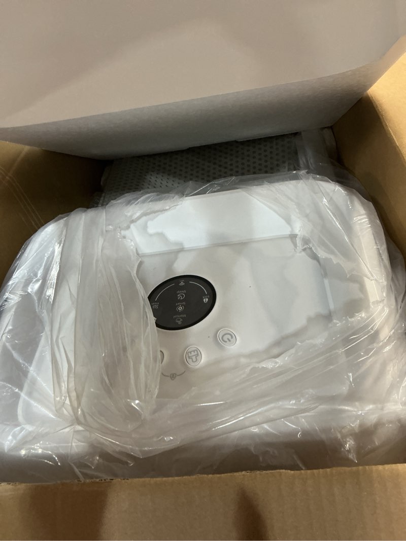 Condition photo showing As Is for open top self cleaning cat litter box, automatic litter box for multiple cats with app control and safety protection