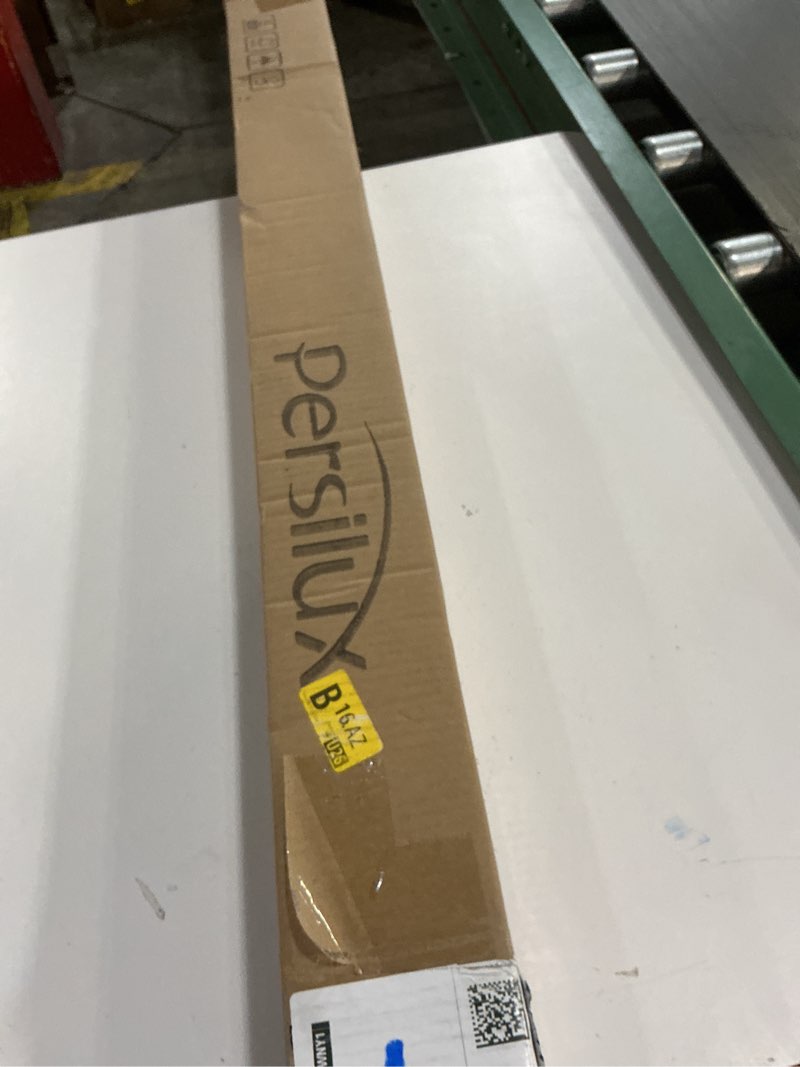 Condition photo showing New/Like New for persilux light filtering shades for windows, cream 45" w x 72" h natural woven polyester fabric thermal insulation cordless roller blinds for windows, home, doors, kitchen 45"w x 72"h cream (light filtering)