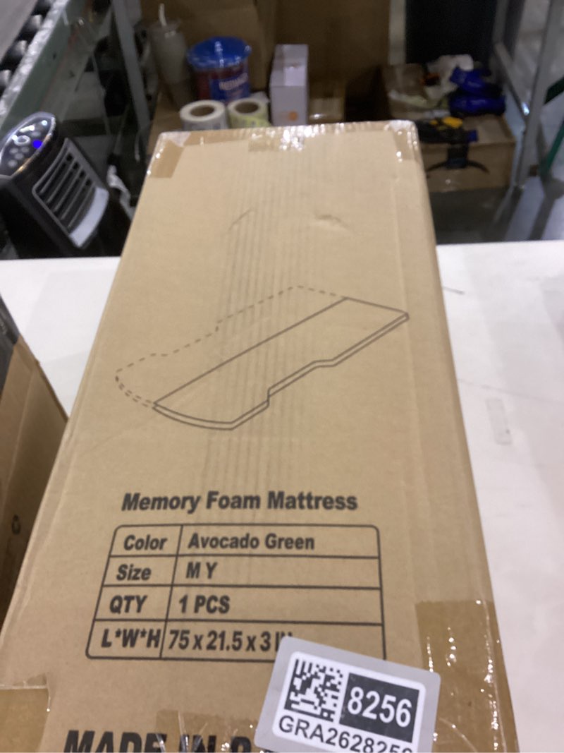 Gaialoop Memory Foam Camping Mattress for Tesla Model Y Sleeping Pads Sleeping Mat 3 INCH Thick Road