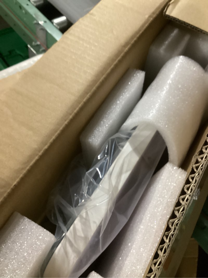 Condition photo showing Good Condition for Kcavvi Vanity Mirror with Lights, Height-Adjustable & 360° Rotation, 1/10X Magnification, Three Color Lighting Modes, Makeup Mirror Smart Touch Control, Large Vanity Desk Mirror (17.5in,White) 17.5"L x 15.5"W