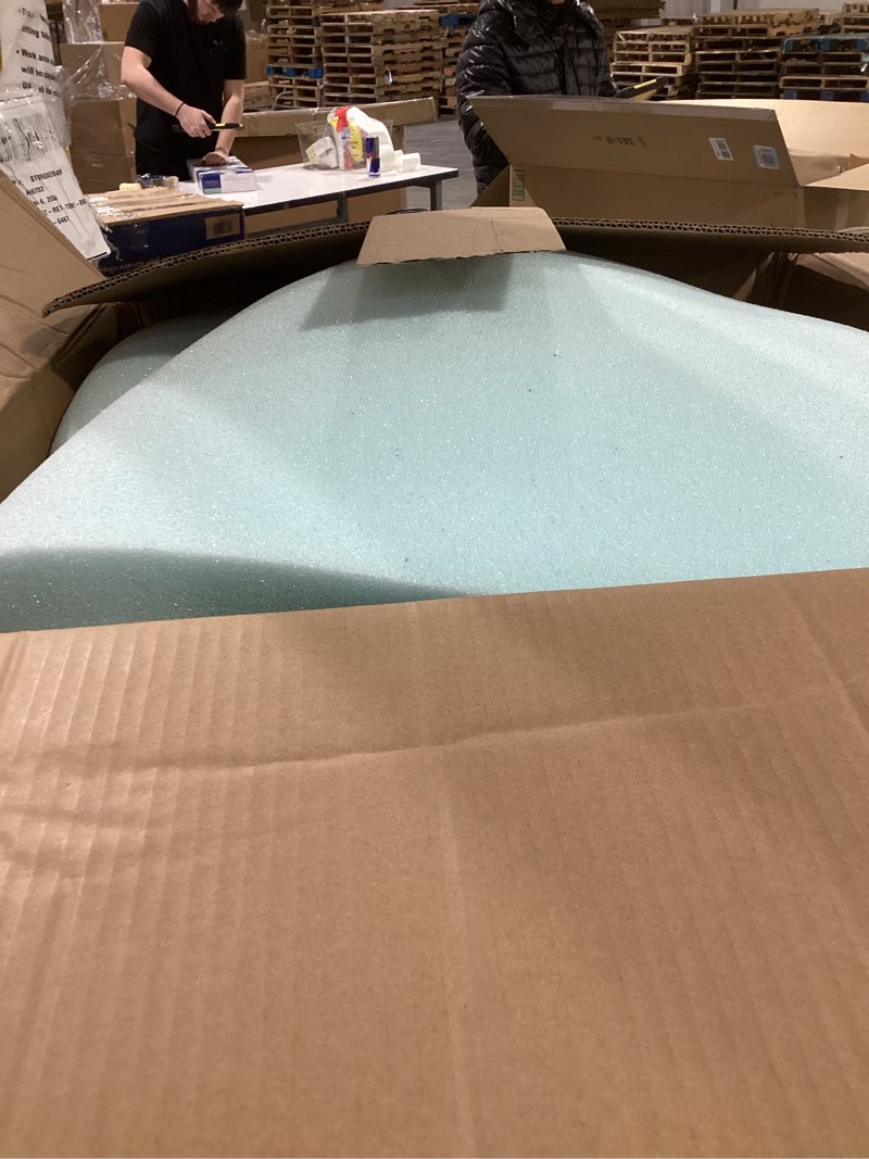 Condition photo showing Good Condition for Linenspa Memory Foam Mattress Topper - 2 Inch Gel Infused Memory Foam - Plush Feel - Cooling and Pressure Relieving - CertiPUR Certified - Dorm Room Essentials - King Size King 2 Inch Topper Only