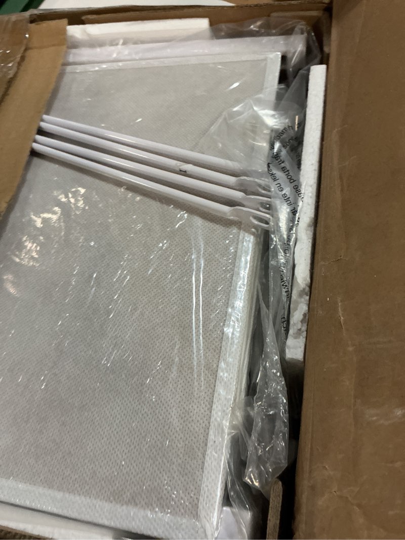 Condition photo showing Good Condition for Furnulem White Tall Dresser for Bedroom,Vertical Storage Tower Unit and End Table with 6 Fabric Drawers, Nightstand Furniture with Drawer Organizer in Living Room,Closet,Entryway,Hallyway White 11.5"D x 16"W x 39.6"H (6 Drawers)