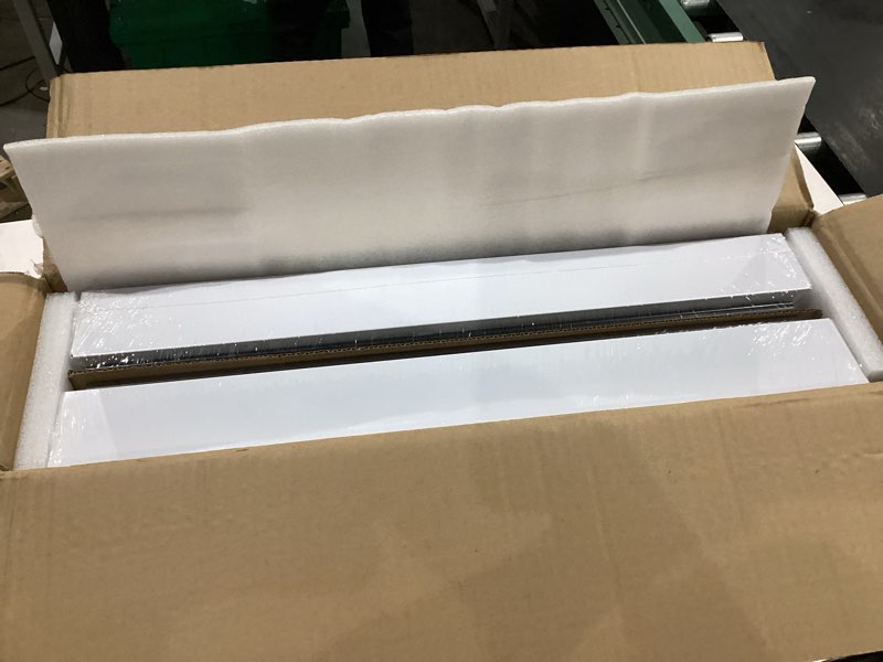 Condition photo showing Good Condition for 2Pack Expandable Pull Out Cabinet Organizer 21"Deep With Raising Pad for Framed Cabinets, Upgrade 3 Slide Rails Slide Out Drawers, Roll Out Shelves Adhesive,Adjustable Width 12.05"-20.4"White