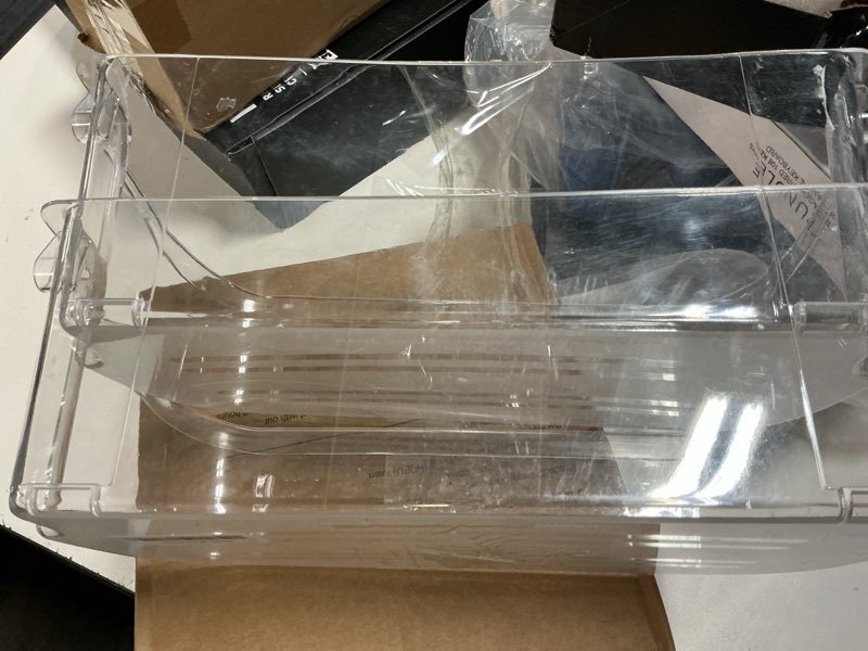 Condition photo showing As Is for [2 pack] upgraded 240356402 refrigerator door bin replacement part, compatible with frigidaire refrigerator door shelf ffss2615ts0 lfss2612tf0 lfss2612te0 ap2549958 fghs2631pf4a door shelf