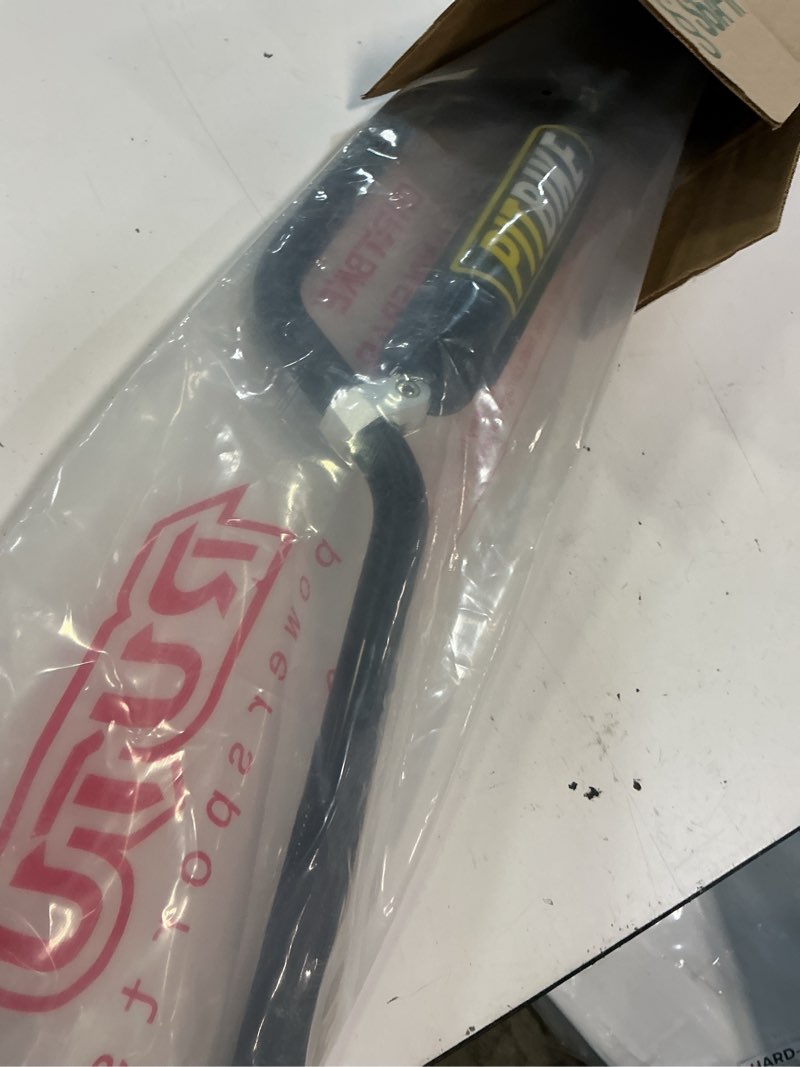 Condition photo showing Good Condition for universal 7/8 inch 22mm dirt bike handlebars, upgraded pit bike handlebar with foam pad for motocross crf yzf kxf klx rmz drz pit dirt bike atv quad - black black with foam pad