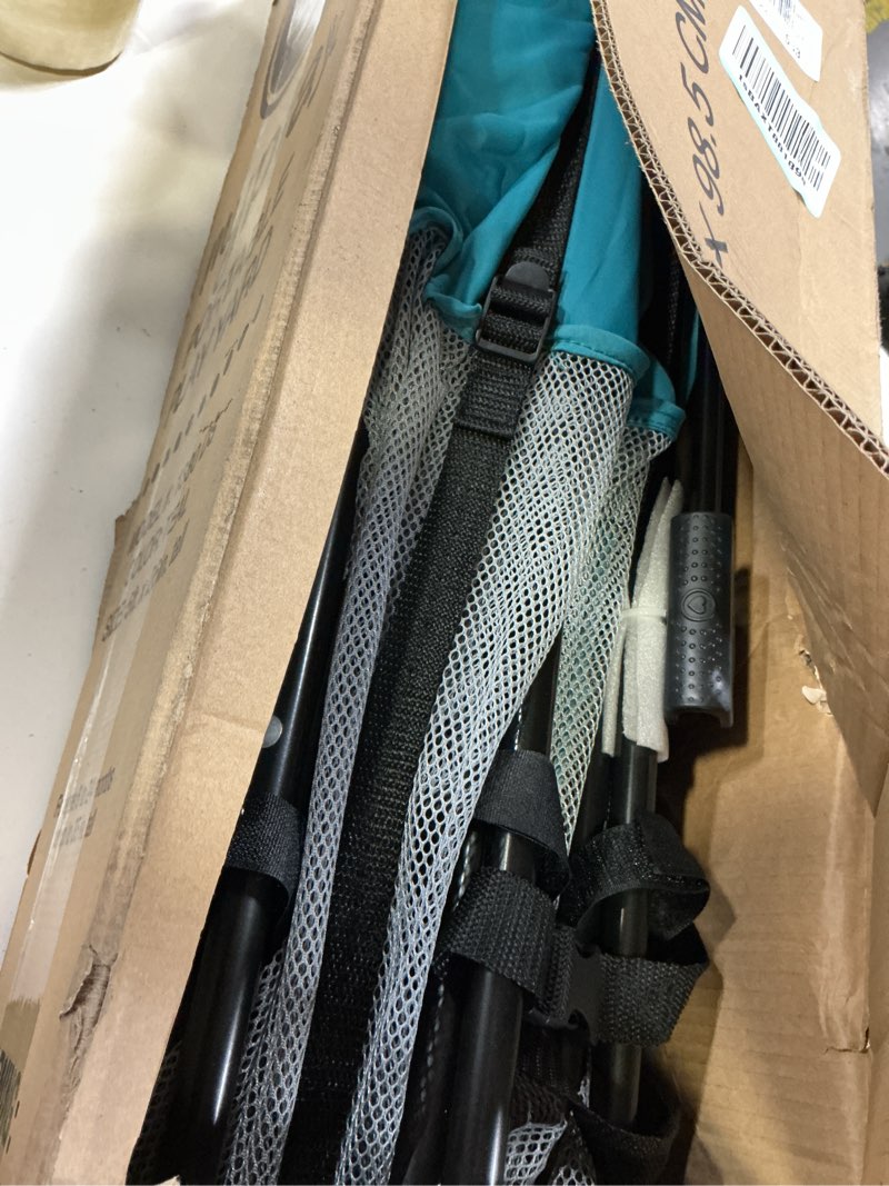 Condition photo showing Good Condition for Regalo My Play Deluxe Extra Large Portable Play Yard Indoor and Outdoor, Bonus Kit, Washable, Teal, 8-Panel