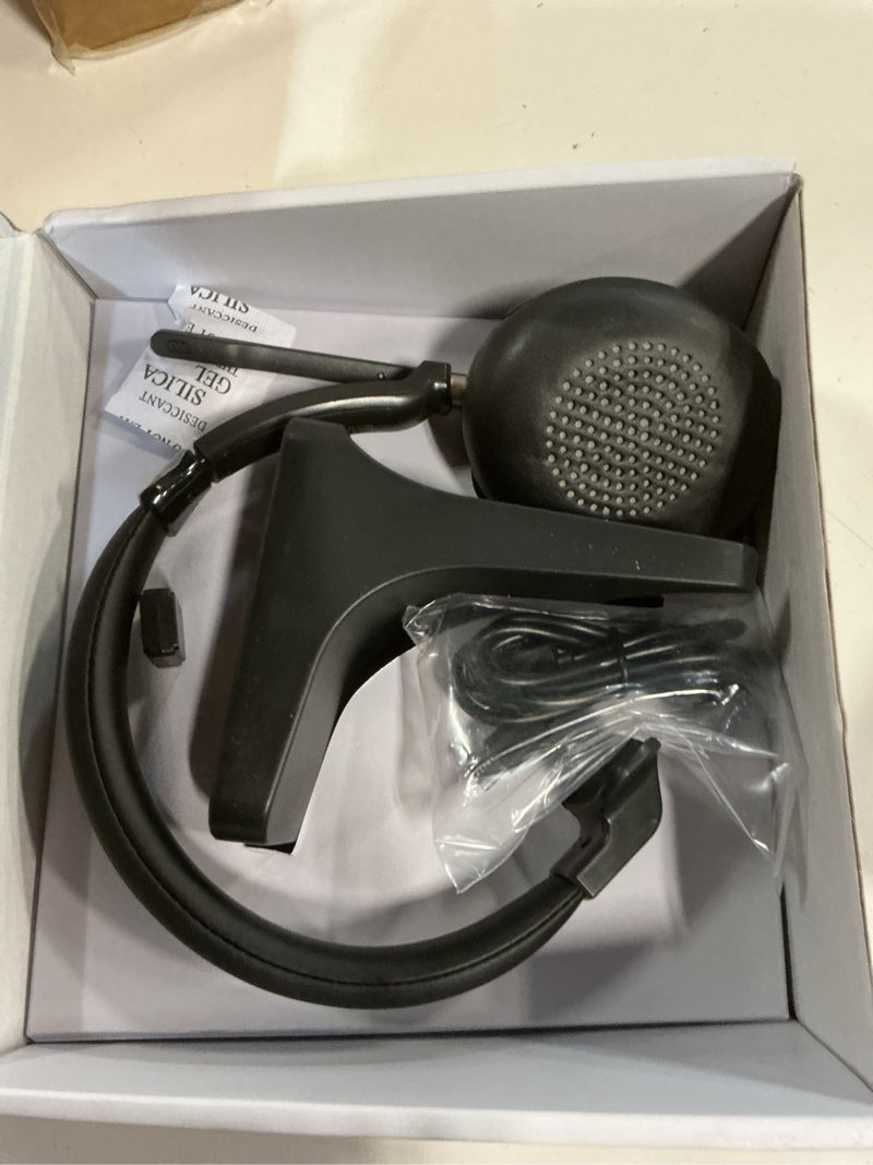Condition photo showing Good Condition for earbay wireless headset with mic, trucker bluetooth headset with microphone noise canceling, wireless headphones with mic mute, usb dongle, charging base, 45h battery, for pc laptop phone teams zoom black&gold