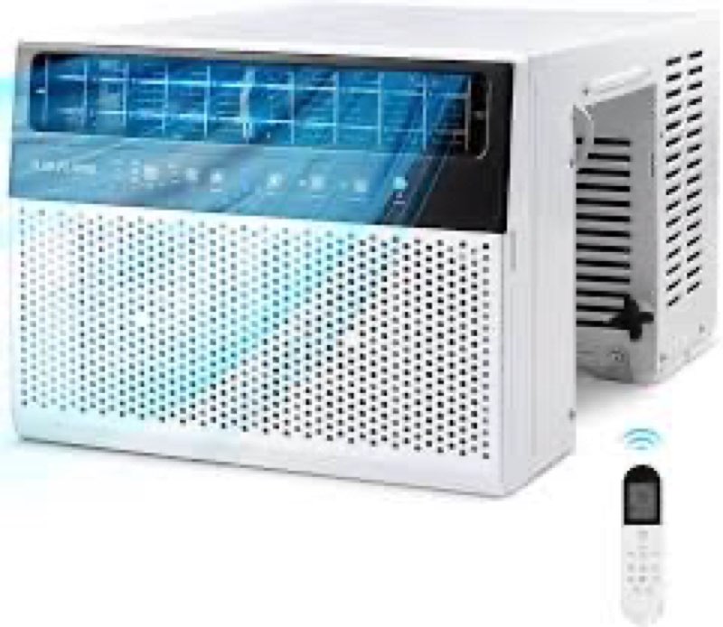 10,000 btu u-shape window room air conditioner with timer & 6 modes for home/office/dorm