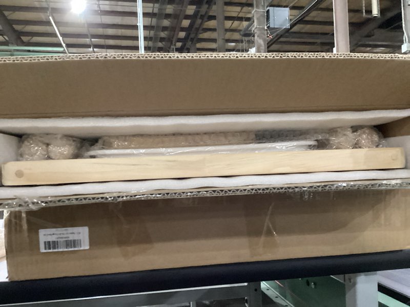 Condition photo showing New/Like New for 5 in 1 Children's Sensory Play Table, Multifunction Toddler Art & Drawing Table with 2 Storage Bins & Lids With 2 Bins