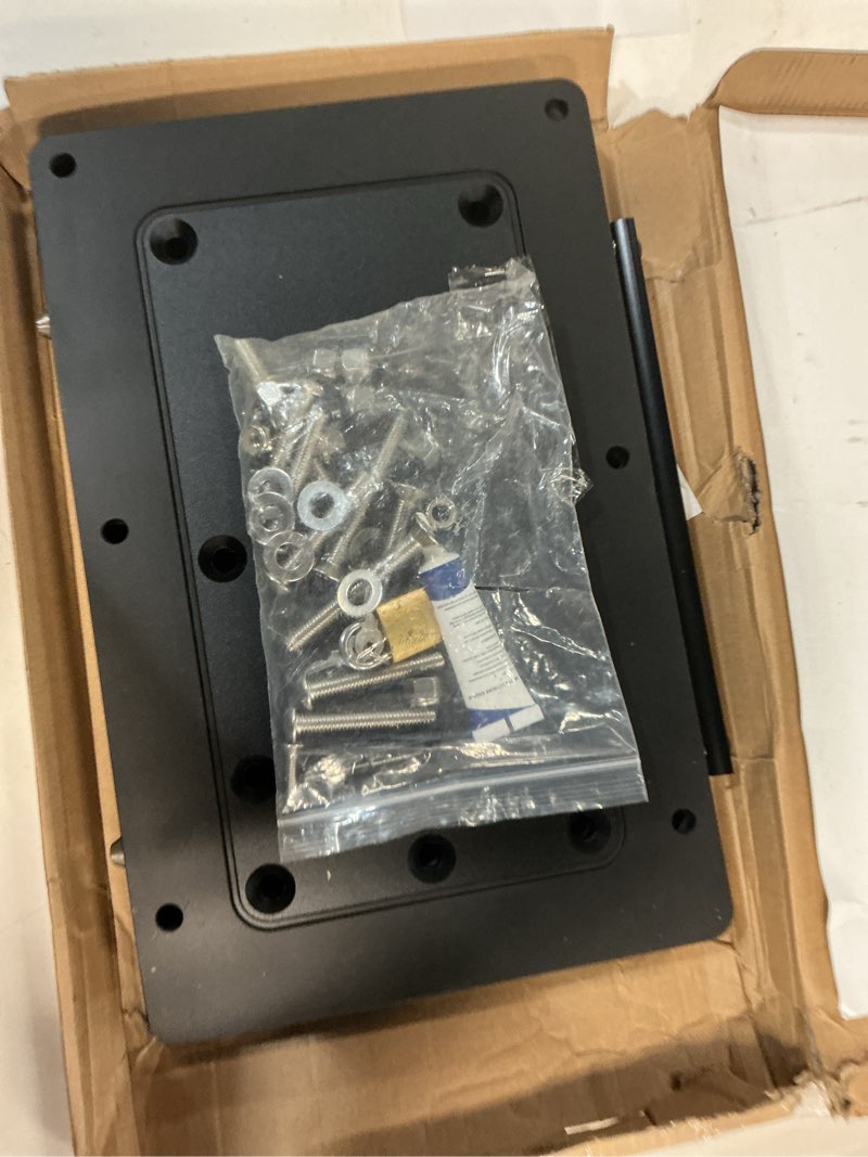 Condition photo showing New/Like New for mka-56 quick release bracket (1854056) heavy duty composite & aluminum mount for minn kota ulterra, terrova, riptide terrova, riptide instinct, and quest electric-steer trolling motors