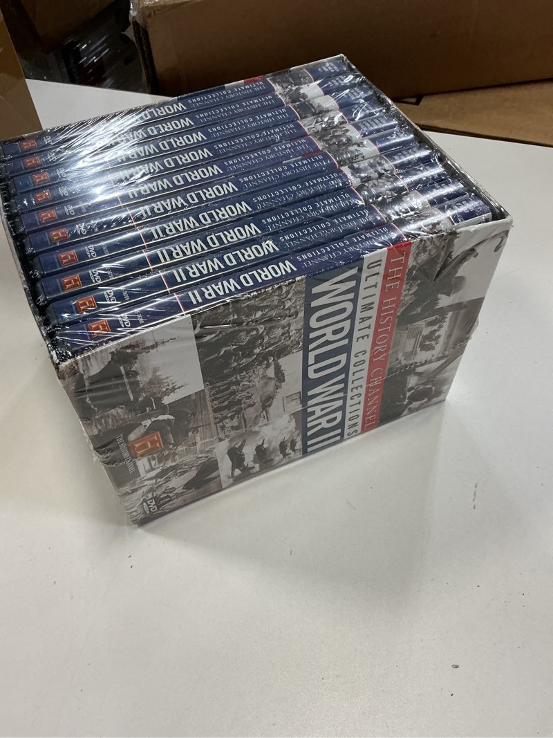 Condition photo showing New/Like New for the history channel ultimate collections: world war ii [dvd]