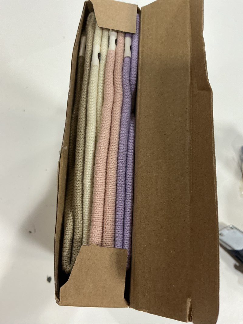 Condition photo showing New/Like New for furtalk 4 pack toddler kids beanie boys girls baby winter hat warm knit stretchy breathable hat beige+pink+purple+light khaki 6-36 months