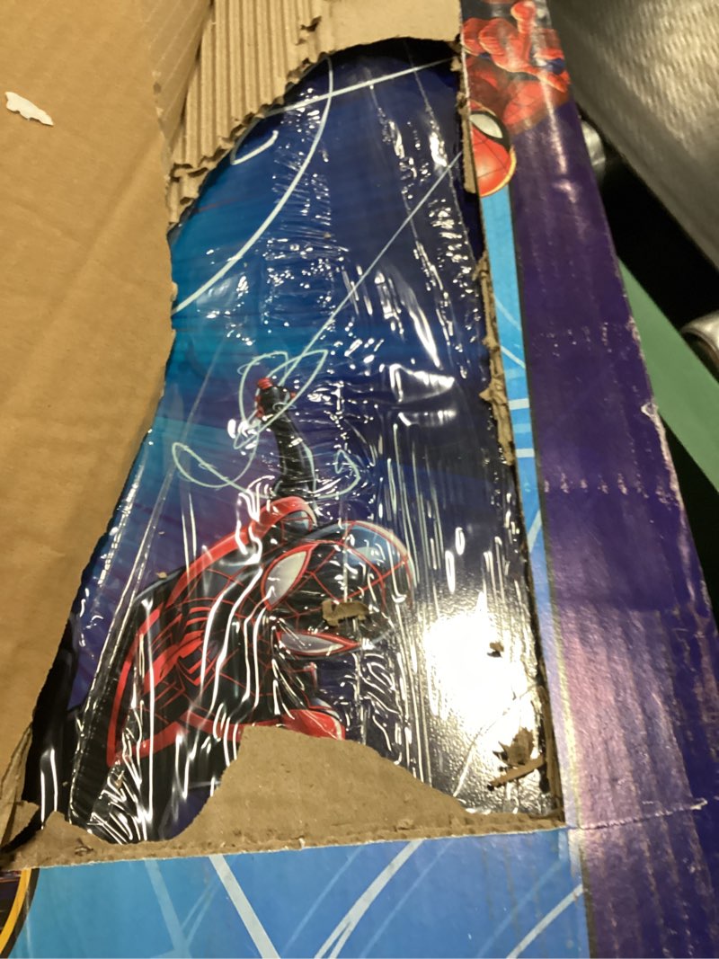 Condition photo showing New/Like New for Delta Children Marvel Spider Man Kids Table Set with Storage (2 Chairs Included) Greenguard Gold Certified, Onesize, Blue/Red Spider-Man