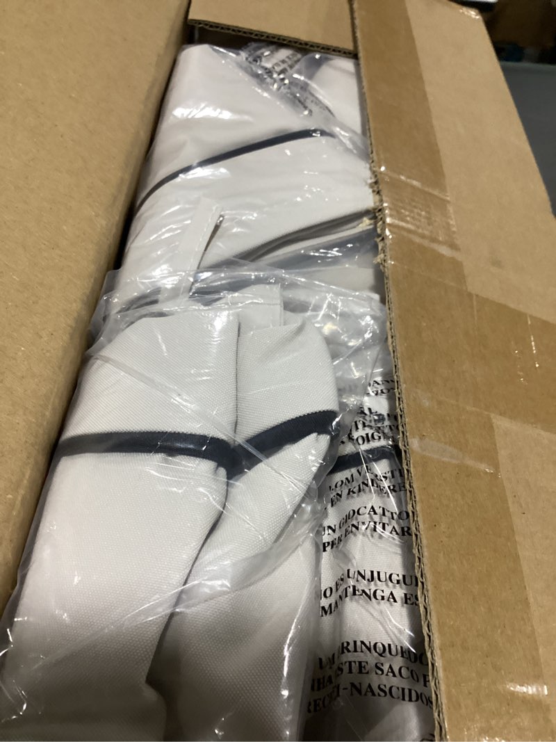 Condition photo showing New/Like New for 24x24-2set,outdoor chair cushions, 30d high-density foam patio chair cushions, water-resistant uv 2000h color fastness outdoor seat cushions for patio furniture sofa,cream + black piping 24*24-2set cream + black piping 2