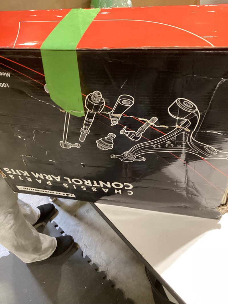 A-Premium Set of 14, Upper Lower Control Arm, Inner Outer Tie Rod End, Lower Ball Joint, Sway Bar Li