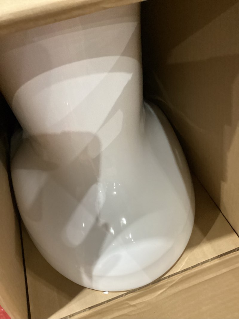 Condition photo showing Good Condition for toto drake elongated universal height tornado flush toilet bowl with cefiontect, cotton white - c776cefg#01
