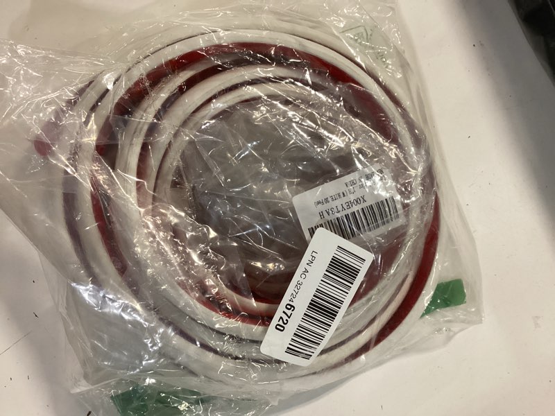 Condition photo showing New/Like New for cord wall cover, 236in self-adhesive wire covers for cords on wall, extension cable hider for floor, mounted tv, home and office cavity 0.63" wx0.31 h (white) 20 feet white