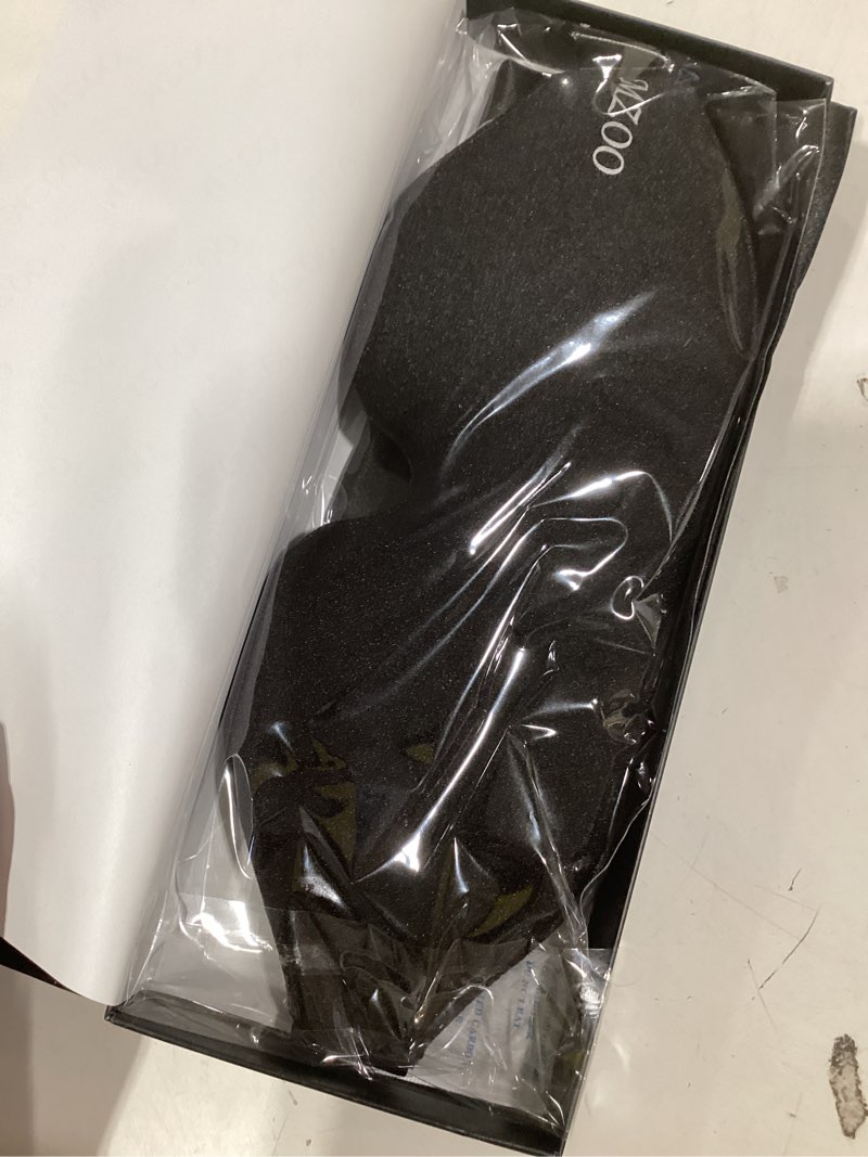 Condition photo showing Good Condition for MZOO Luxury Sleep Eye Mask for Side Sleeper Men Women, Zero Eye Pressure 3D Sleeping Mask, Light Blocking Patented Design Night Blindfold, Soft Eye Shade Cover for Travel, Black A-black