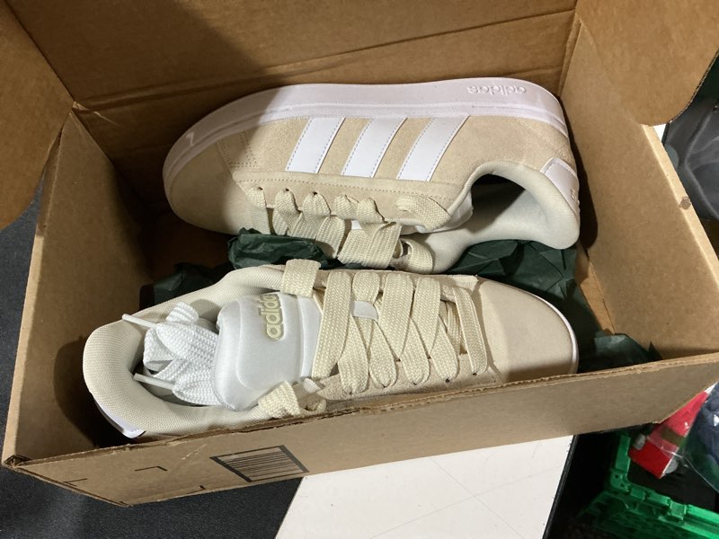 Condition photo showing Good Condition for adidas women's grand court alpha 00s shoe 9 wonder white/white/wonder white