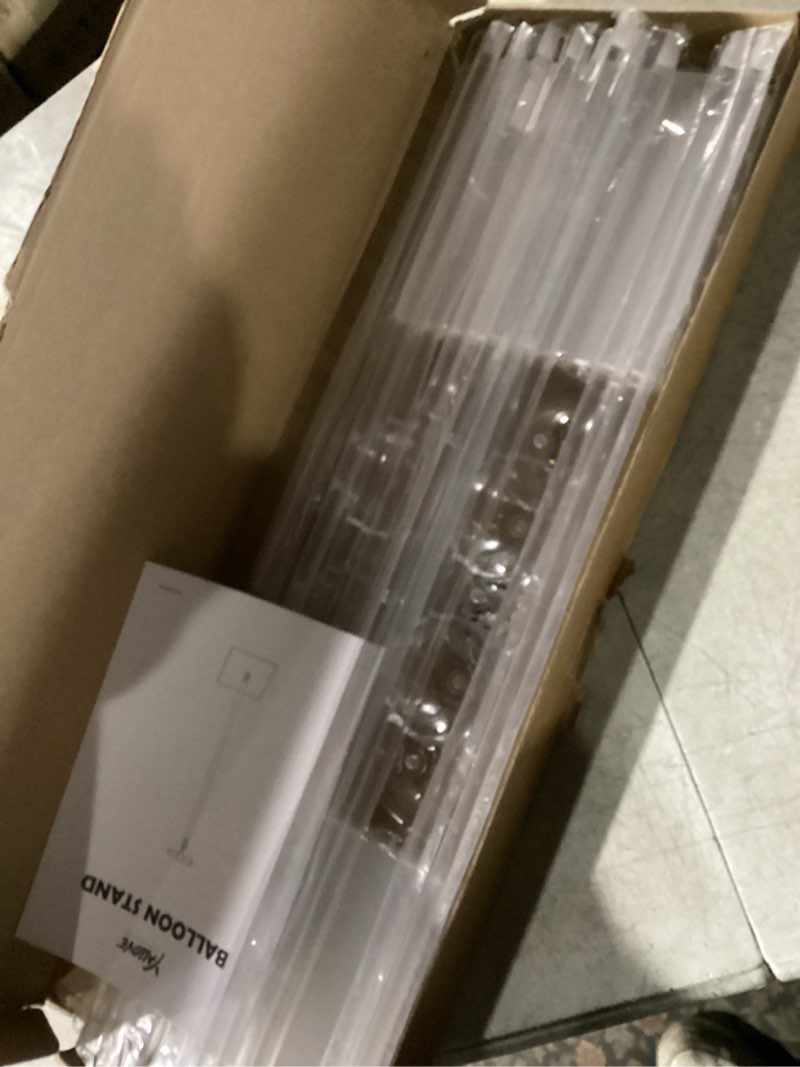 Condition photo showing New/Like New for yallove clear acrylic tabletop balloon stand kit, 23.6 inch 10 pack balloon stick holder with base for centerpiece party decoration (balloons not included) 23.6'' 10 pack