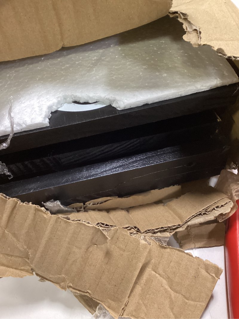 Condition photo showing Good Condition for Consevisen Welcome Sign for Front Door Porch Standing, Interchangeable 47 x 7.9 Inch Outdoor Vertical Wooden Welcome Sign with 12 Seasonal Icons for Spring Fall Christmas Easter Farmhouse Home Decor Black