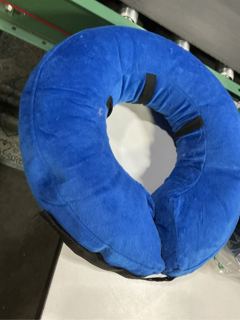 Condition photo showing As Is for Protective Inflatable Collar for Dogs Cats Soft Pet Recovery Collar Various Size