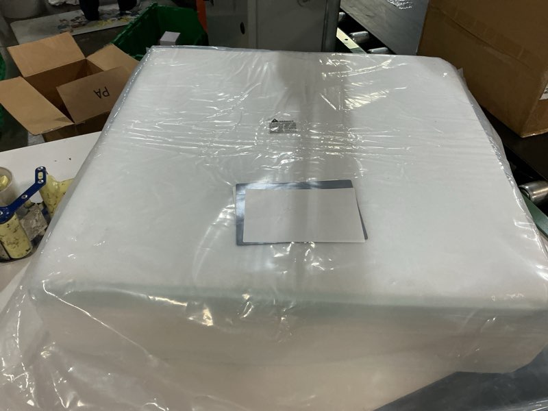Condition photo showing Good Condition for hombys memory foam couch cushion replacement, high density upholstery foam wrapped with memory foam & polyester batting, sofa cushions inserts with dacron fiber layer,with removable cover,6"x24"x24" white 6 inch thick-24"x24"