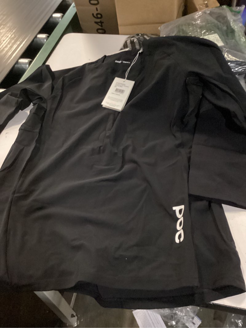 Condition photo showing New/Like New for poc resistance enduro 3/4 jersey - men's uranium black, xs