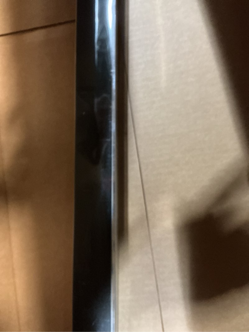 Condition photo showing New/Like New for ZSTARR PVC Light Blockers Blackout Light Blockers Side Tracks for Window Shades Blinds Side Tracks for Blackout Shades Easy to Install Light Blocking Strips for Bedroom (Black, 58",2Pcs) L-shaped Black-2pcs 58‘’