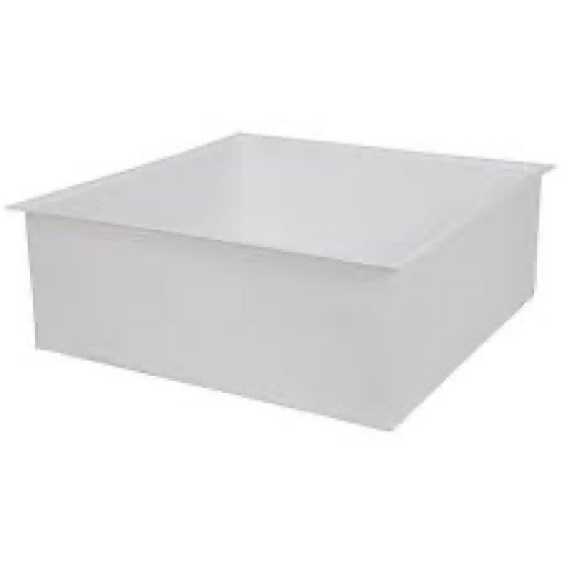 White drawer box
