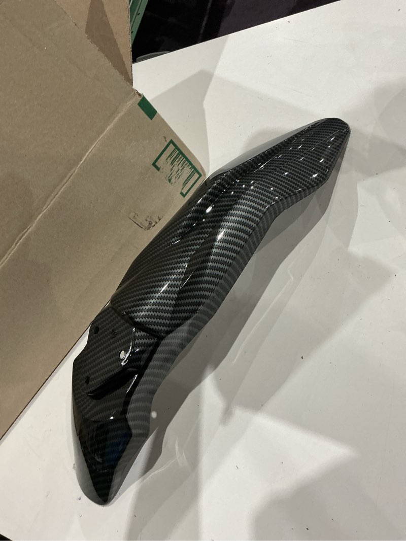 Condition photo showing Good Condition for compatible with talaria sting x3 mx3 mx4 front fender mudguard electric motocross carbon fiber pattern motorcycle accessories plastic parts