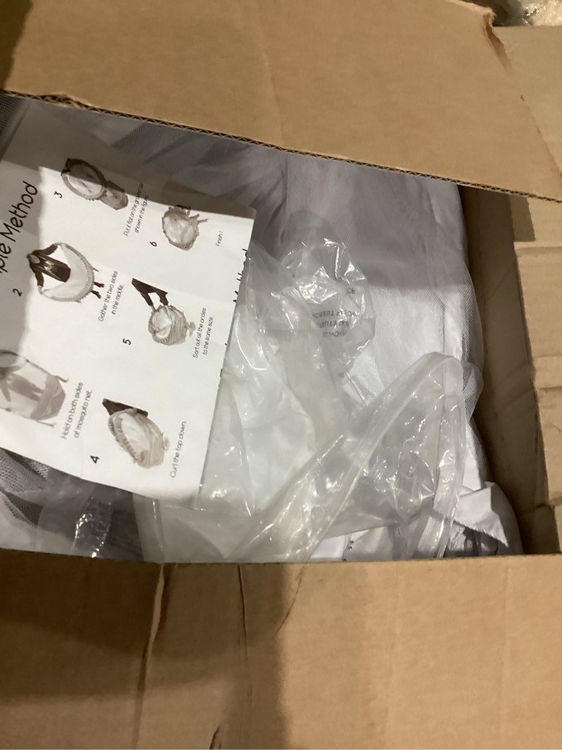 crib tent to keep baby from climbing out - mesh climbing prevention, pop up tent with two-way self-l