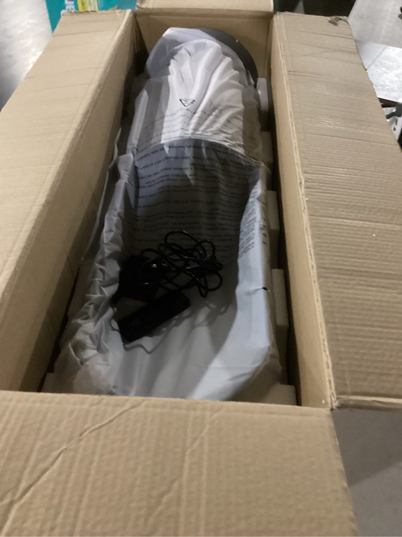 Condition photo showing New/Like New for U ULTTY Bladeless Tower Fan and Air Purifier in one, Quiet Tower Fan with Remote, Touch, 9 Speeds, 8H Timer, HEPA Filter 99.97%, 90° Oscillation Fans, Floor Fans Powerful for Home Office Room, Black Black Large