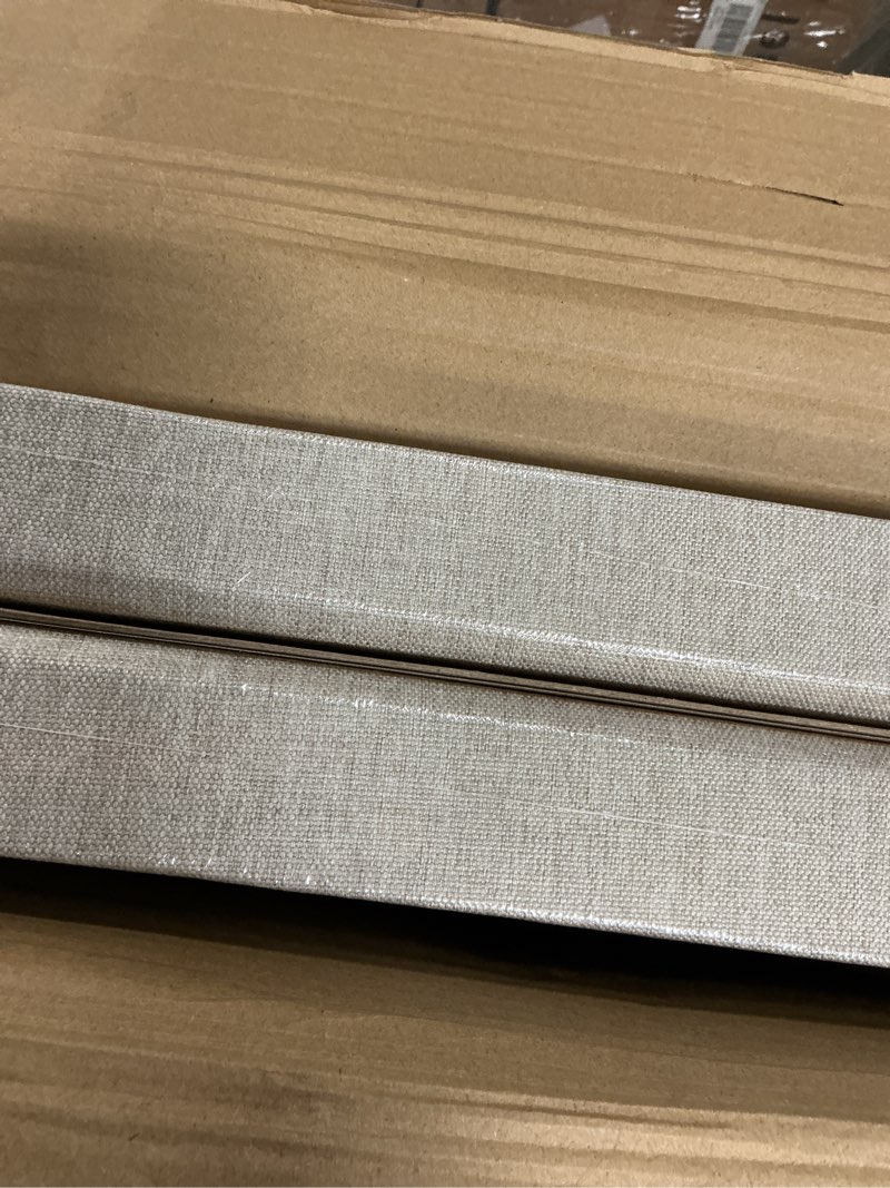 Condition photo showing New/Like New for UMIACOUSTICS 2 PCS Acoustic Panel, 47.2" x 23.6" x 2" Fiberglass Sound Proof Wall Panels, Sound Absorbing Panels for Studios, Office, Home Theater. Linen 47.2" x 23.6"-2pcs Linen