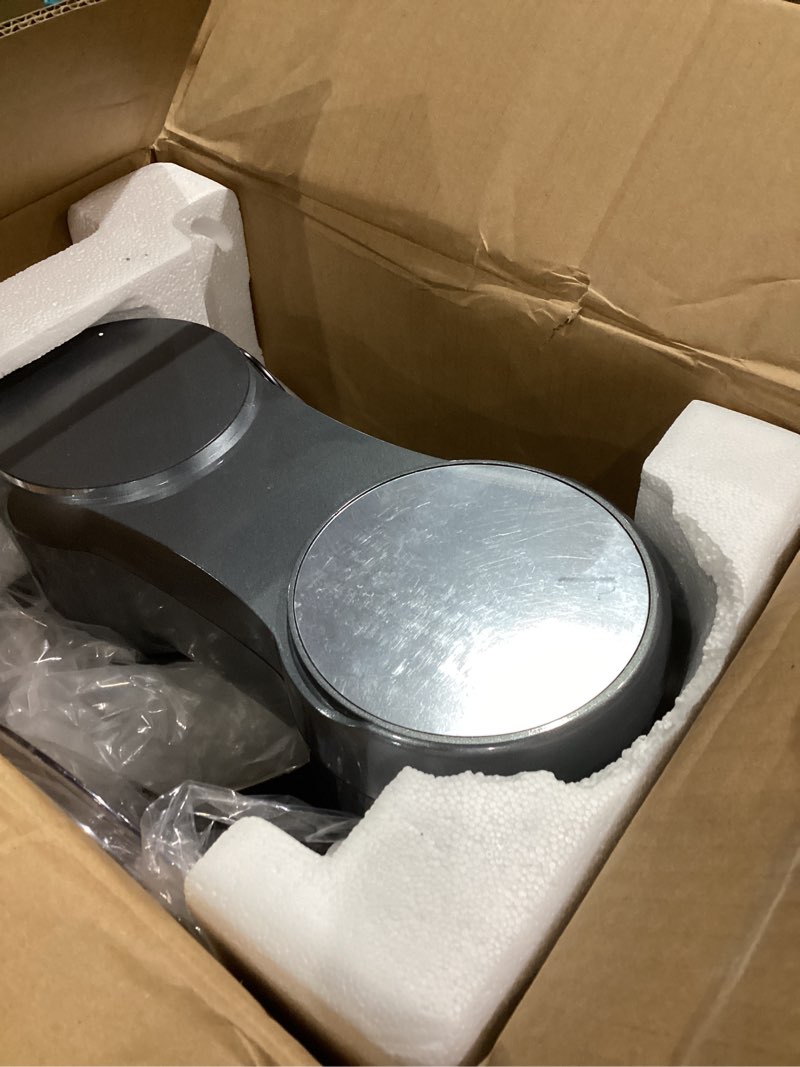 Condition photo showing As Is for Stand Mixer, 9-Quart Stainless Steel Bowl, 660W Professional Power, Multiple Speed Options, Sturdy Design, Easy to Clean, Lifetime Support, SM-1550(Grey)