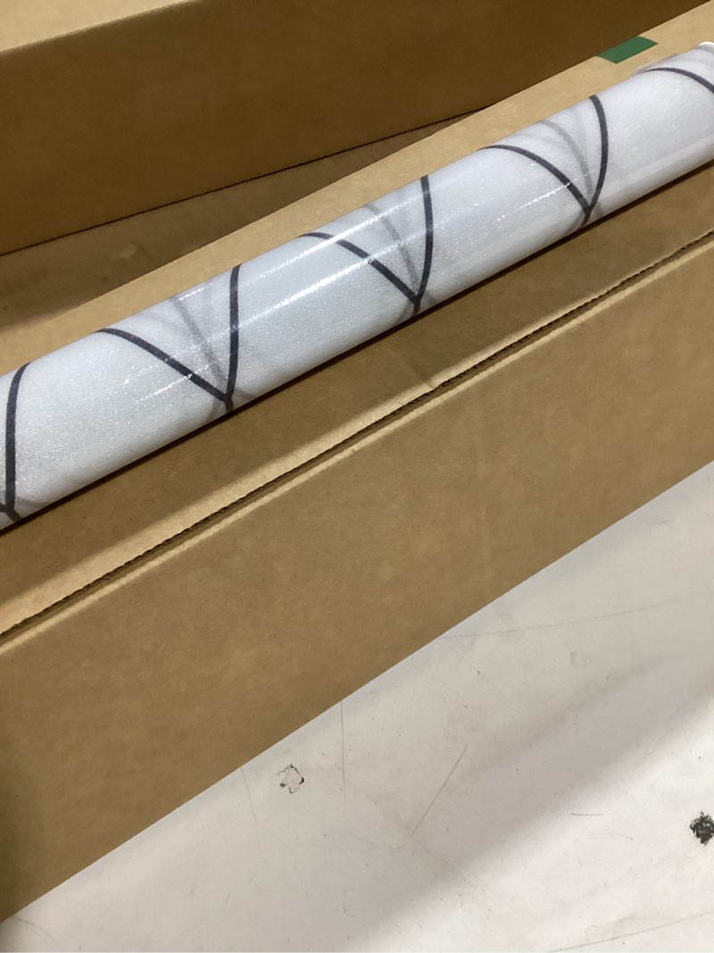 Condition photo showing Good Condition for rabbitgoo Window Privacy Film for Glass Windows, Frosted Glass Cling with Decorative Moroccan Lattice, Removable Heat Control Sun Blocking Door Covering Sticker for Home Bathroom, 23.6 x 78.7 inches Moroccan Lattice 23.6" x 78.7"