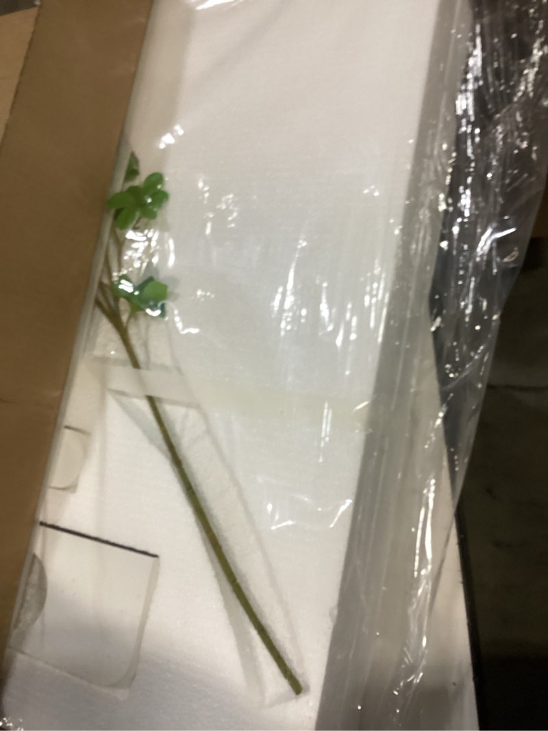 Condition photo showing Good Condition for 3D Textured Black and White Abstract Wall Art Decor with Vase, Modern Paintings Artwork for Walls-Minimalist Wall Decor for Living Room Hallway Dining Room Bedroom Office Decoration Aesthetic 24x24 In 24" H x 24" W Balance