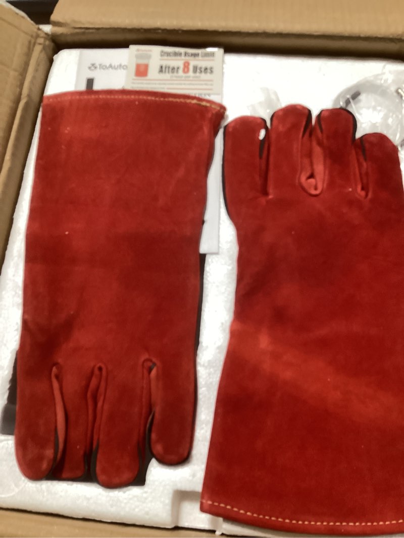 Condition photo showing New/Like New for TOAUTO Upgraded Gold Melting Furnace TGF3000-V1.1, 1+3 KG Electric Digital Smelting Furnace 1400W 2100F PID Smelter Kiln Kit Casting Refining Jewelry Precious Metals Gold Silver Copper Aluminum (110V)