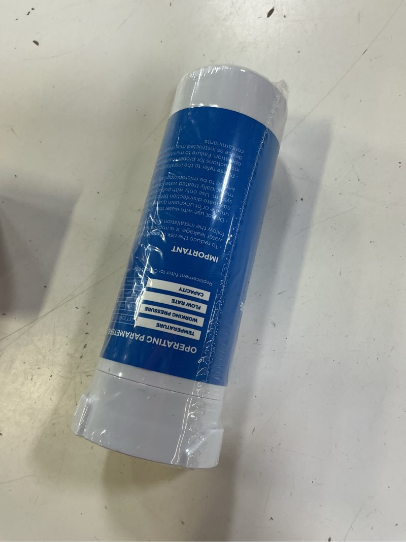 Condition photo showing New/Like New for crystala filters water filter compatible with xwfe (built-in chip), replacement for ge xwfe, xwf refrigerator water filter pack of 1 1 count (pack of 1)