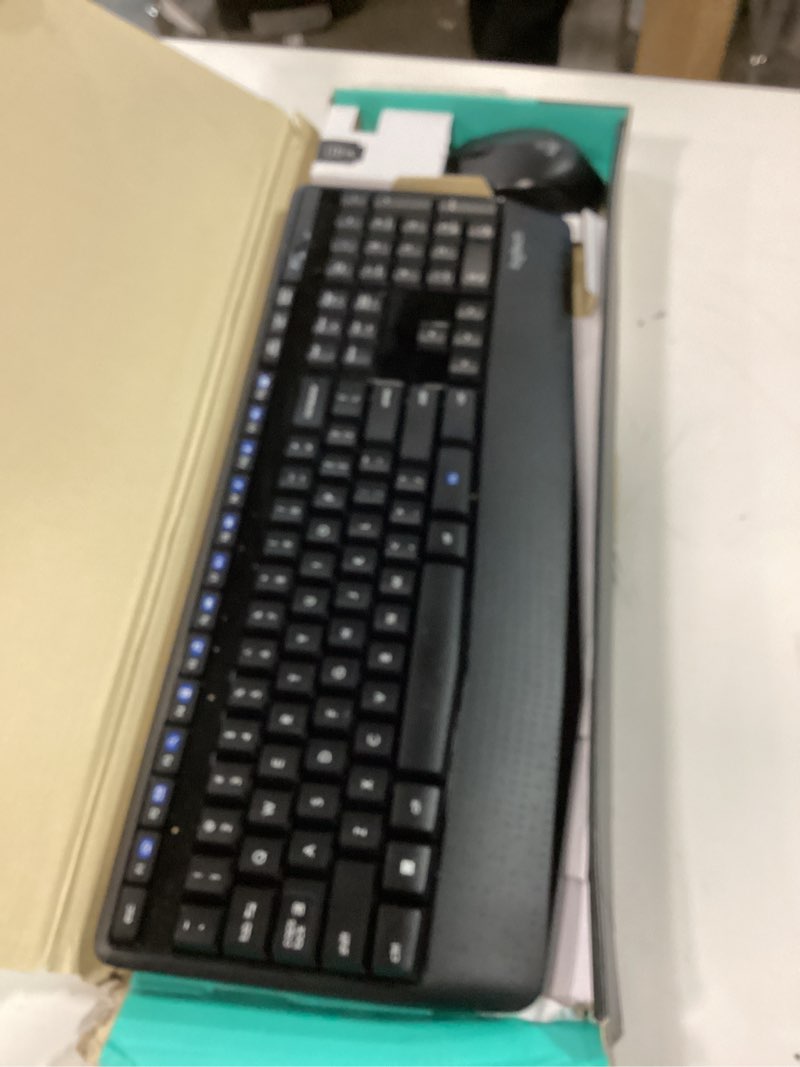 Condition photo showing Good Condition for Logitech MK345 Wireless Combo with Full-Size Keyboard and Right-Handed Mouse -