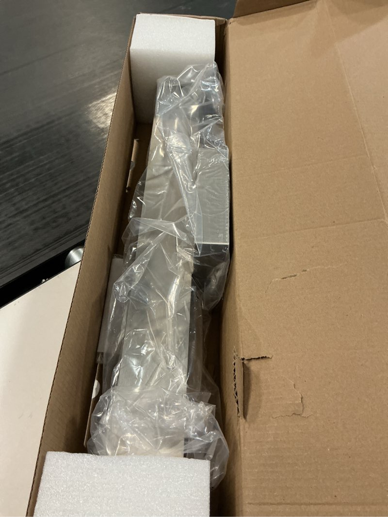 Condition photo showing Good Condition for JUSHENG Brushed Nickel Vanity Lights for Bathroom Light Fixtures 5CCT Dimmable Vanity Light Bar LED Bathroom Lighting Over Mirror 24'' Inch 24W ETL Certificated Brushed Nickel-5CCT 24'' Long-Dimmable