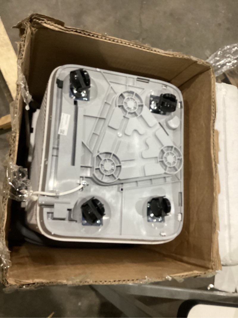 Condition photo showing As Is for portable air conditioner