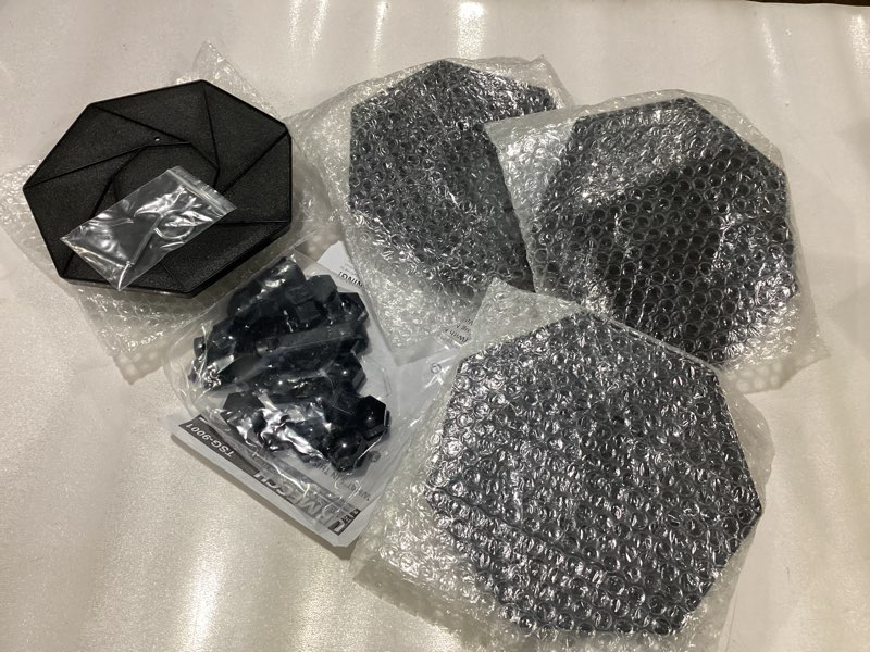Condition photo showing New/Like New for 4PCS URMECCH Wheel Center Hub Cap for Tesla Cybertruck 2023 2024 2025, Only for All Terrain Tires, Wheel Hub Covers with 24PCS Lug Nut Cover for Cybertruck, Patent No.: US D1,066,196 S