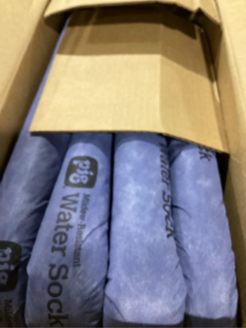 Condition photo showing Good Condition for pig absorbent sock blue 3  dia. pk12 pig105-bl