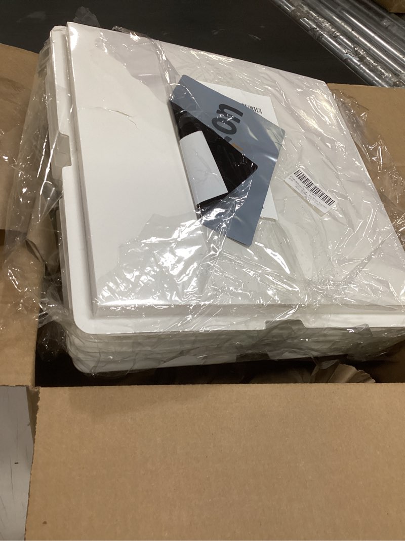 Condition photo showing As Is for 12x12x10inch 6Pcs Tall Cake Boxes Clear cake Box with Ribbon,Pre Folded Lid for 10\" and 11\" Inch Tal