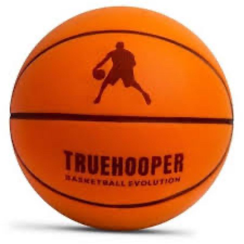 TRUEHOOPER Silent Basketball – Size 7 Indoor Basketball (PRO Version) - Grooved Foam Ball for Quit D